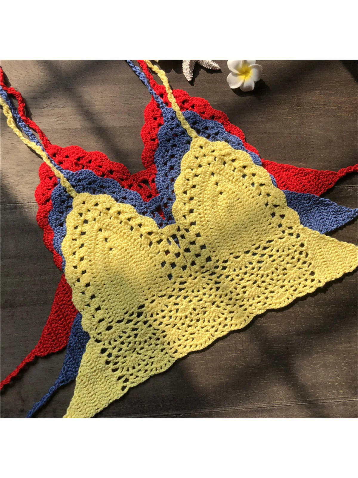 SunKnit Crochet Breeze Beach Top