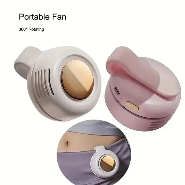 BreezePort Portable Silent Leafless Mini Fan