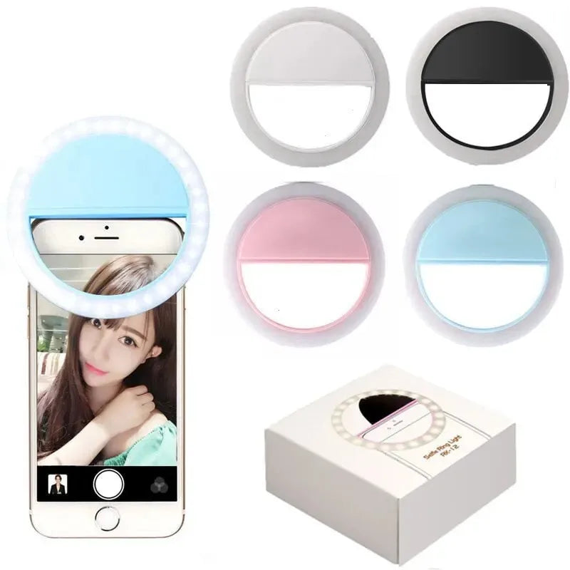 Clip-On Selfie Ring Light