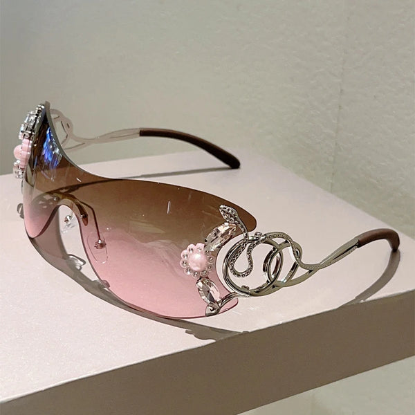 EdgeLine Rimless Trendy Outdoor Sunglasses