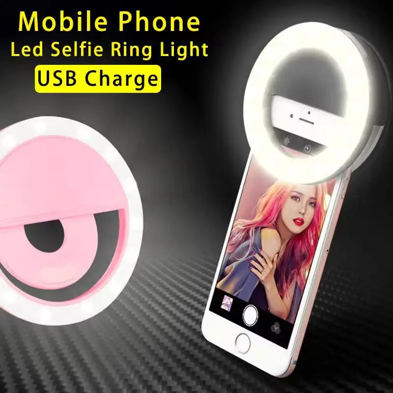 Clip-On Selfie Ring Light