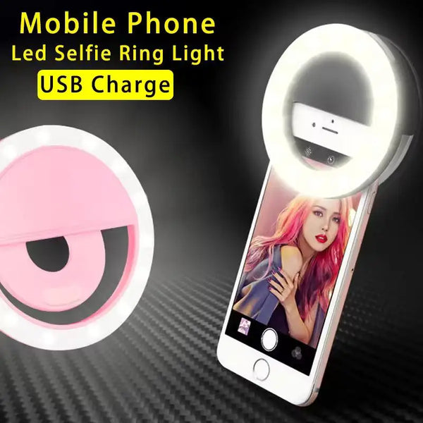 Clip-On Selfie Ring Light