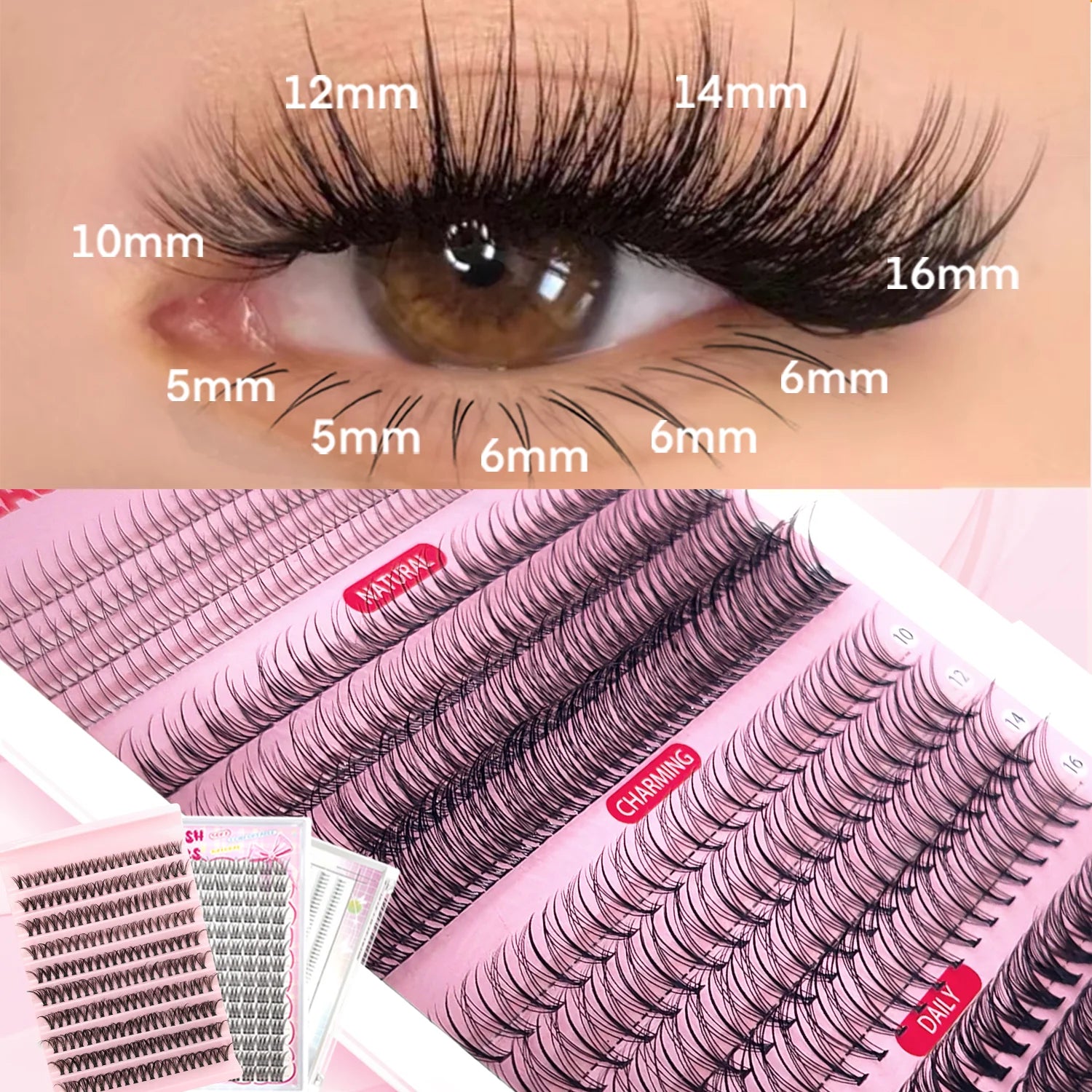 FlutterLift Individual Wispy Lash Kit