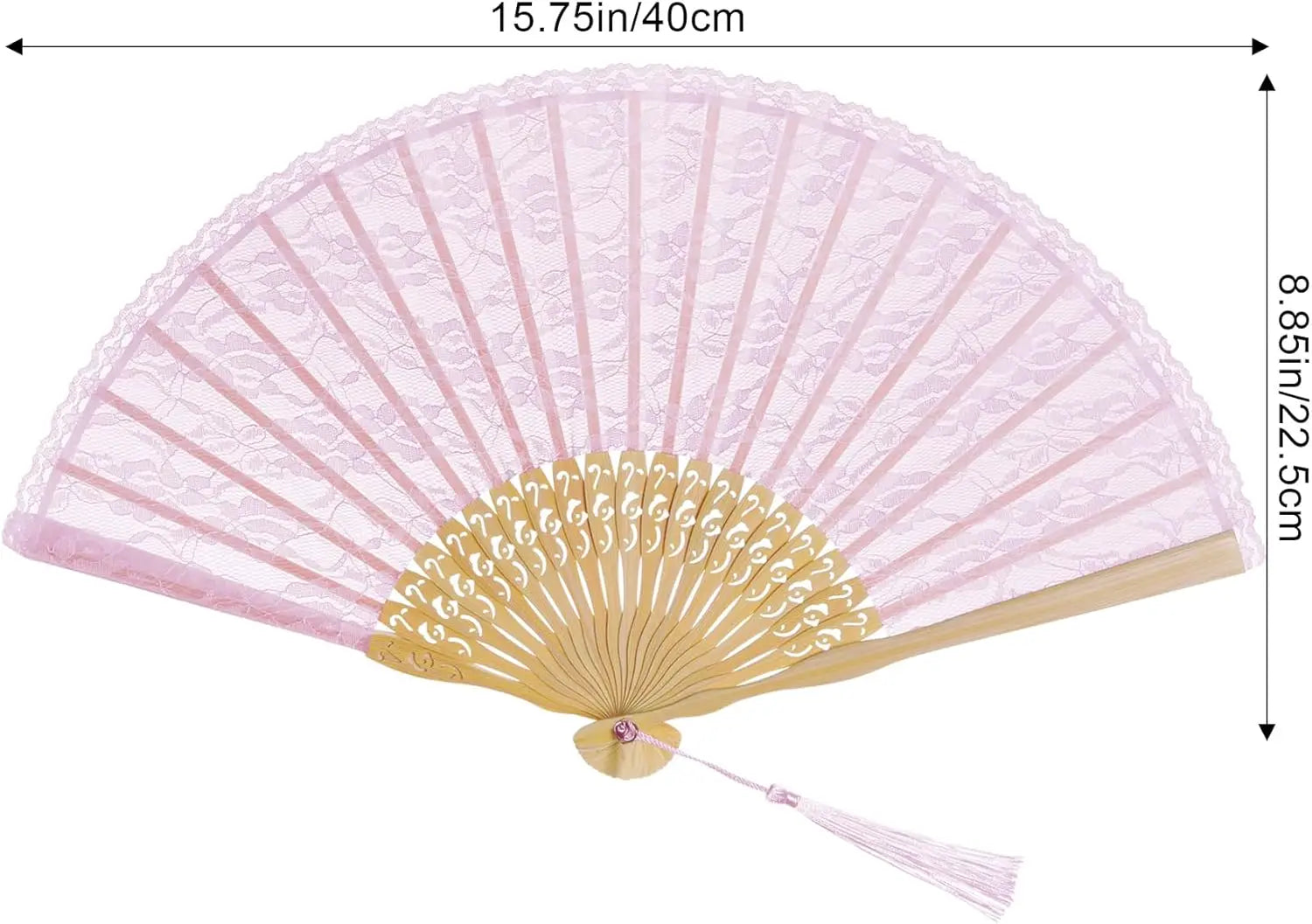 Woman Lace Folding Fan