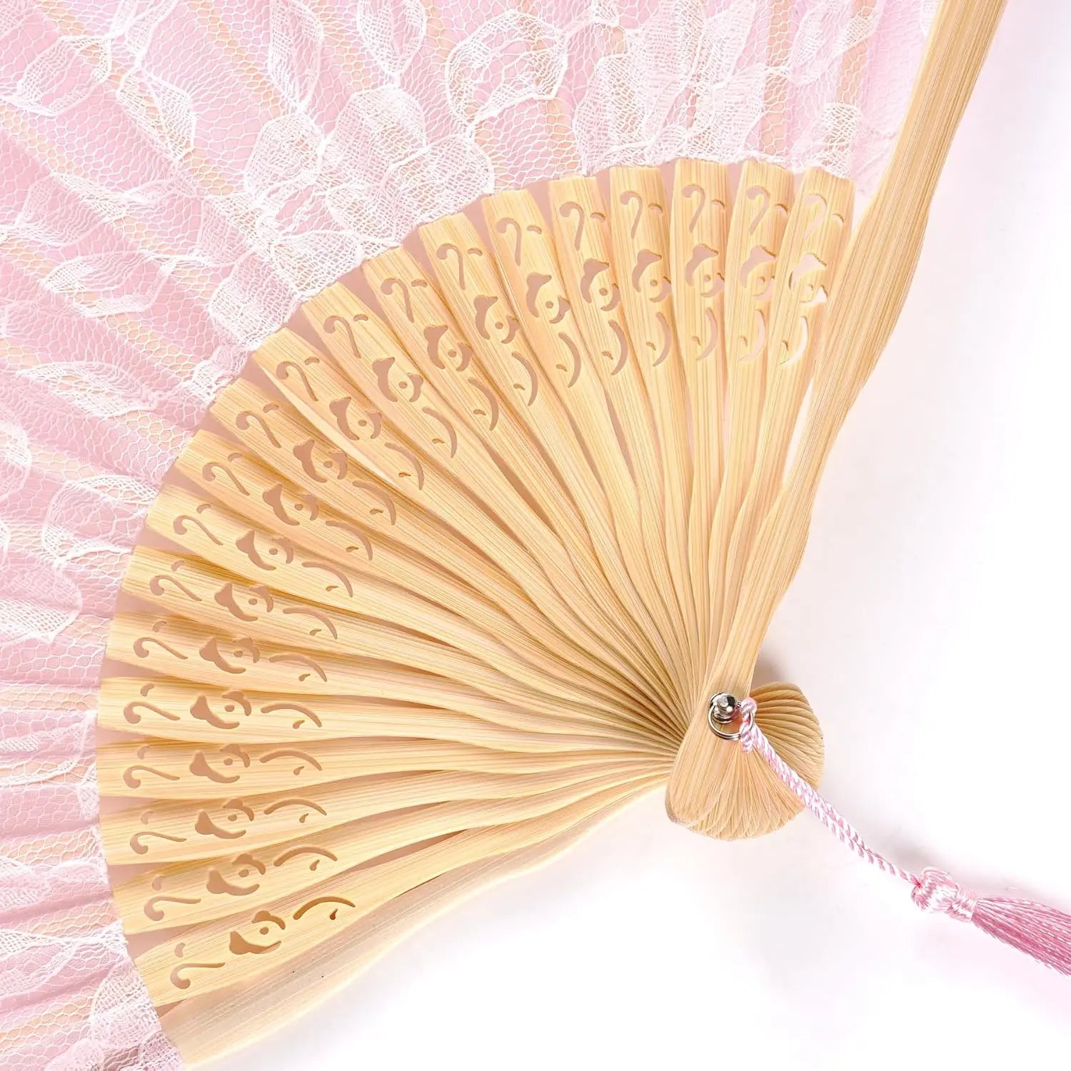 Woman Lace Folding Fan