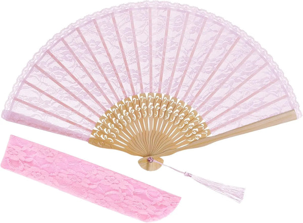 Woman Lace Folding Fan