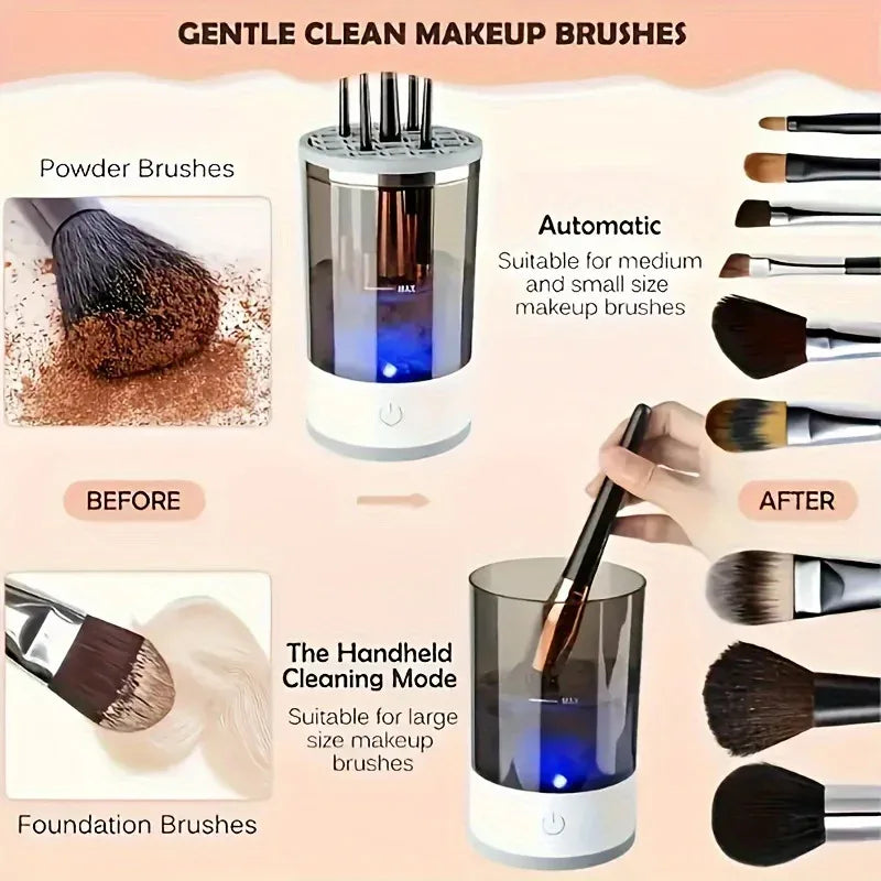 QuickClean Pro Makeup Brush Spinner