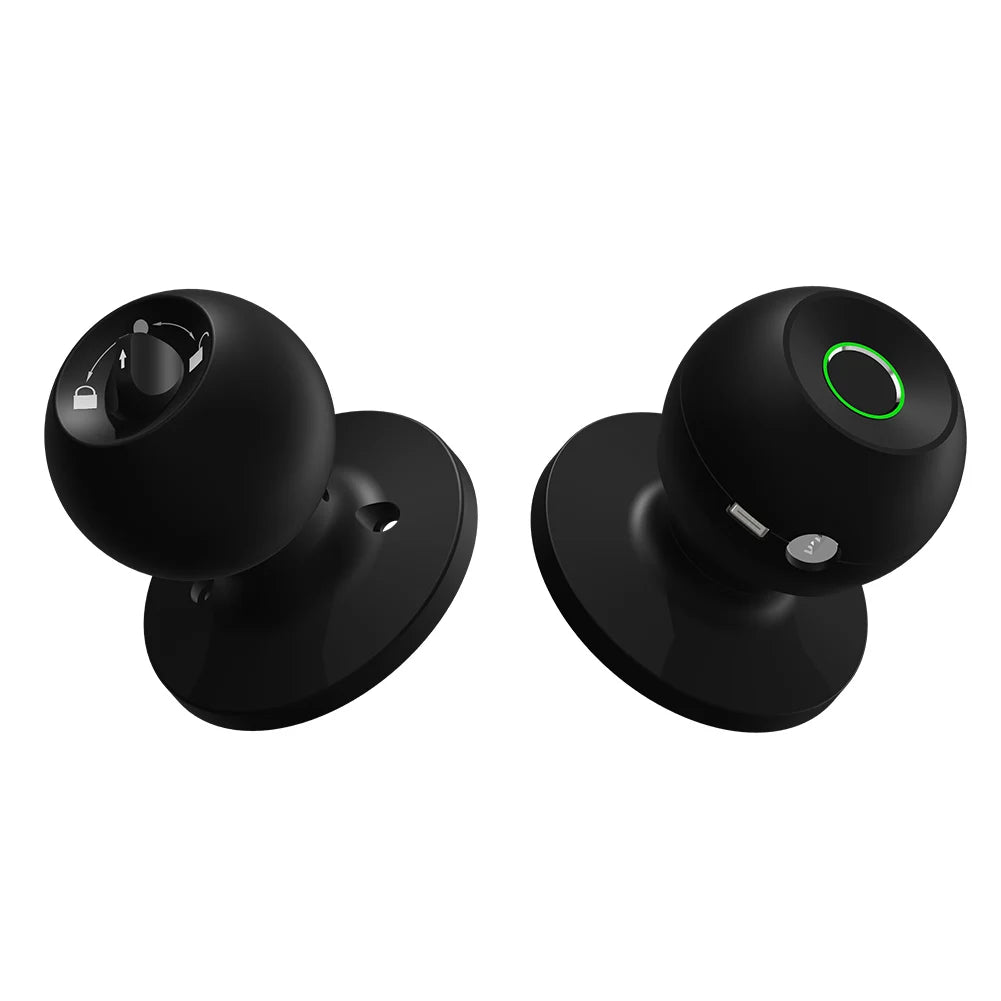 Smart Secure Fingerprint Door Knob